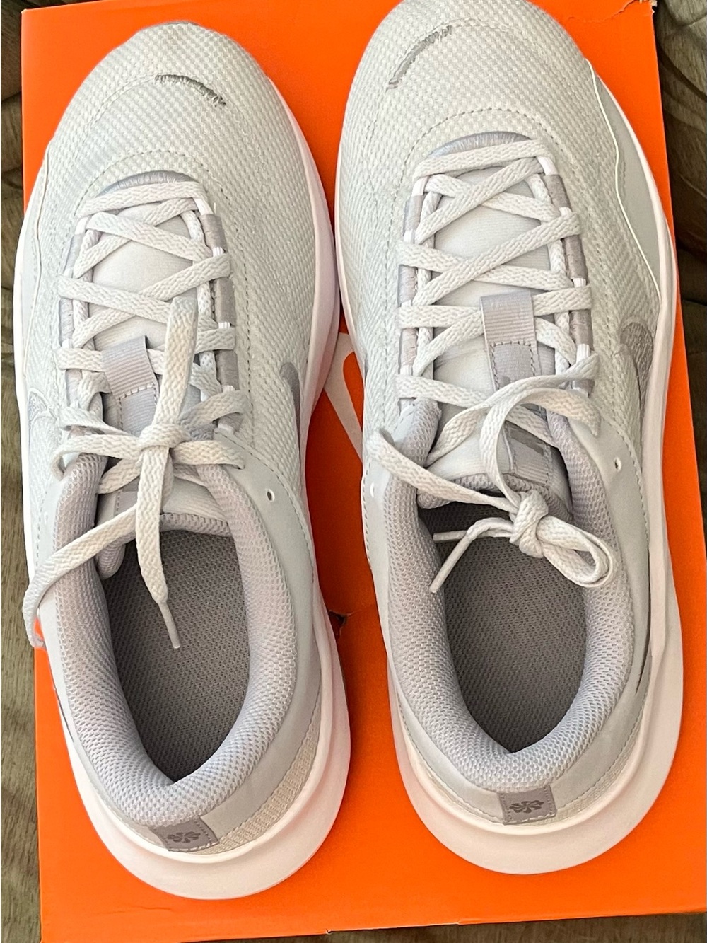 Nike Women's Legend Essential 3 Sneakers - Light Grey/White